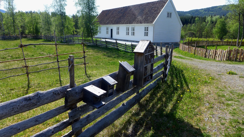 Prestegarden frå Vik