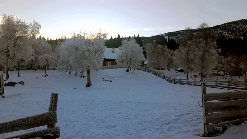 Vinter ved Kvitevoll