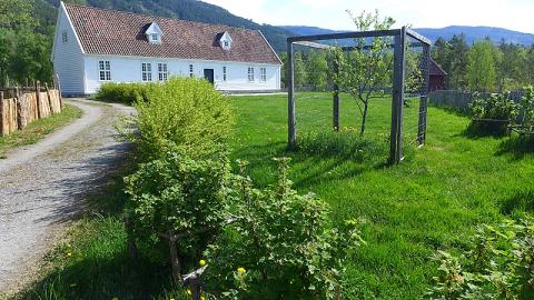 Prestegarden frå Vik